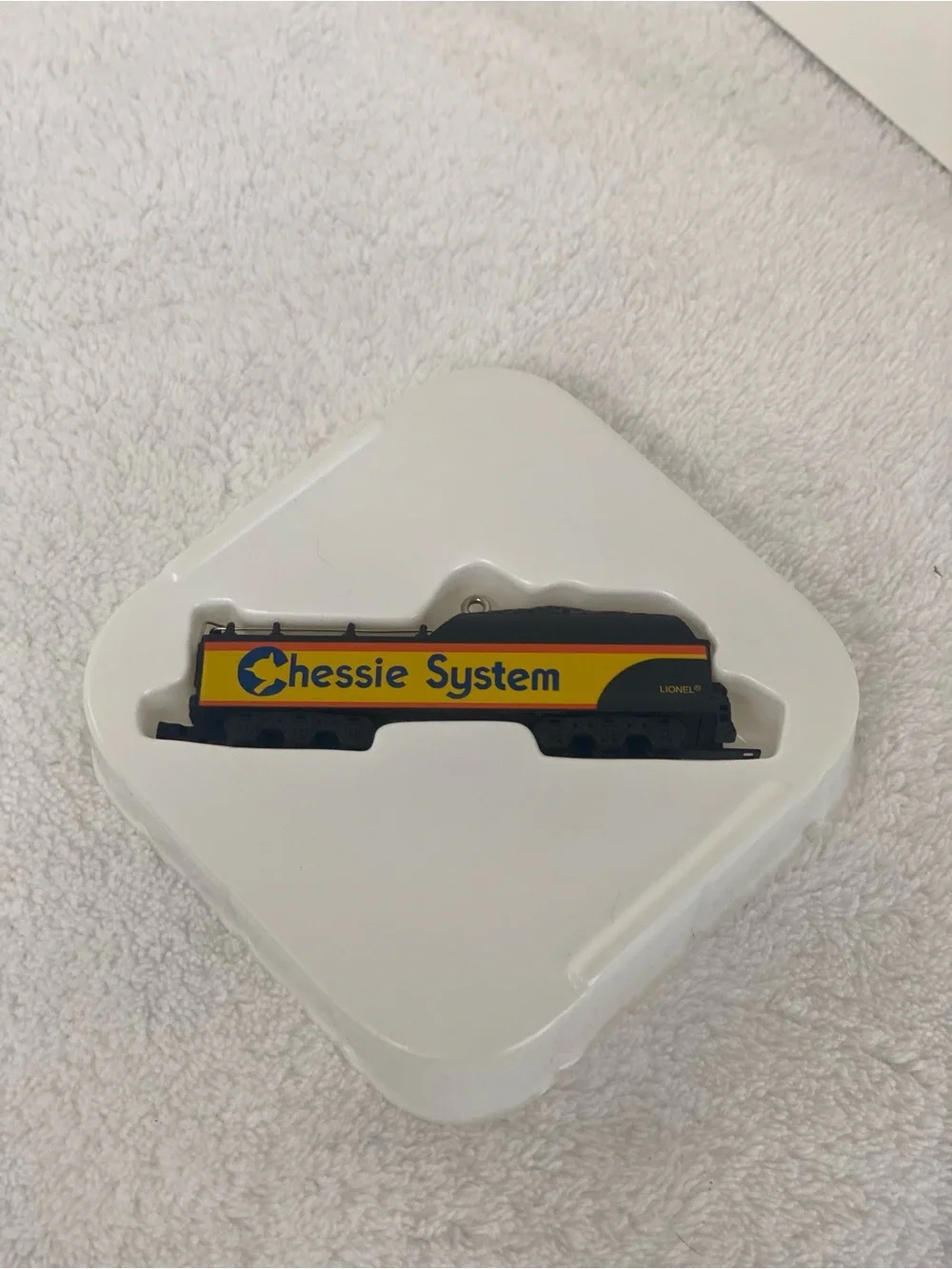 Hallmark Keepsake Tender Lionel Chessie System Steam Special Train 2001 Decor